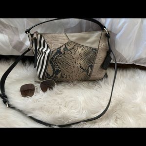 Henri Bendel Snakeskin Fall Satchel
